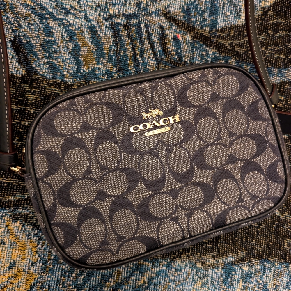Coach Mini Jamie Denim Style Camera Bag - Picture 2 of 13